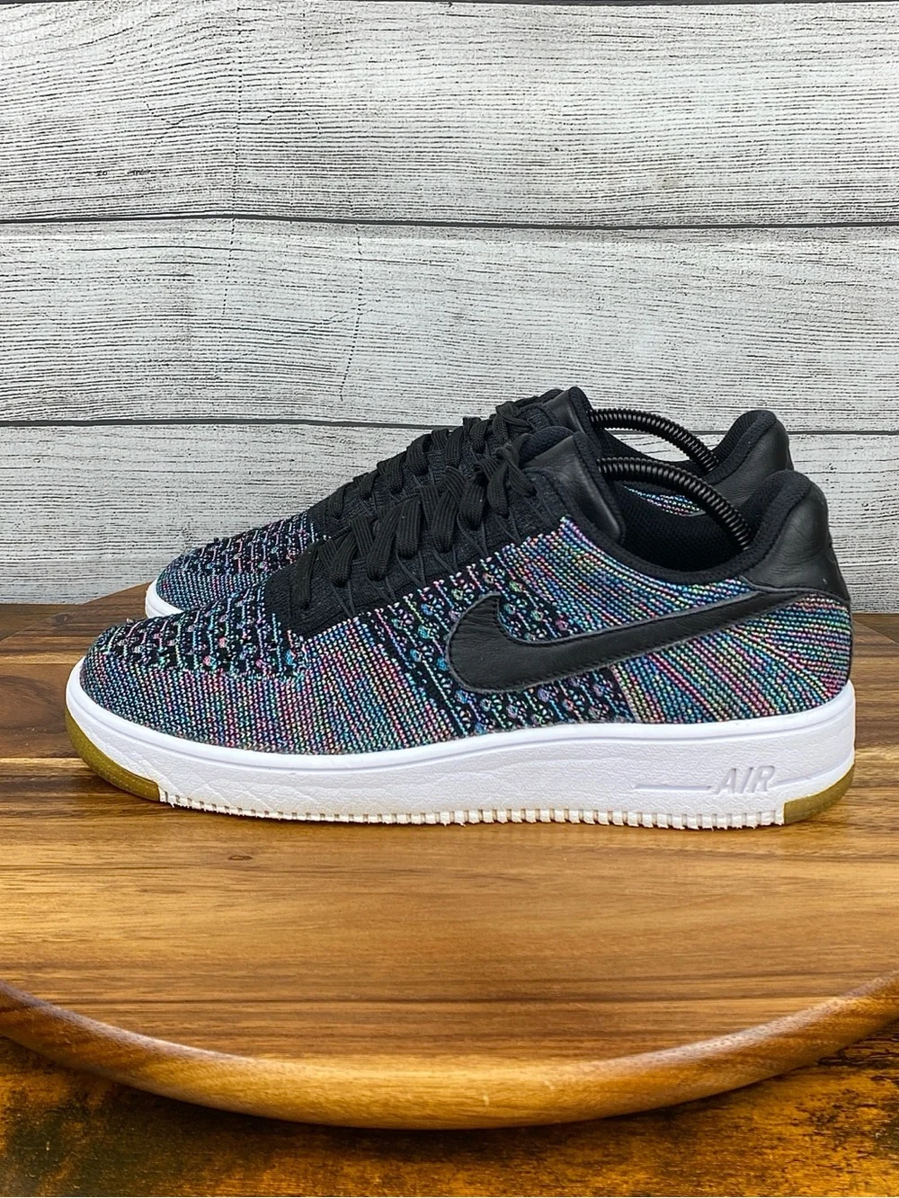Nike Air Force 1 Ultra Flyknit Low Blue Lagoon Multi-Color Shoe Men’s Size 10